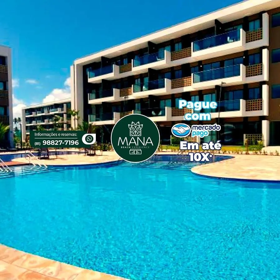 Apartment Studio Mana Beach Muro Alto 200 Metros Da Praia Porto de Galinhas